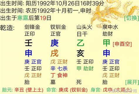 些子法 流年沖大運